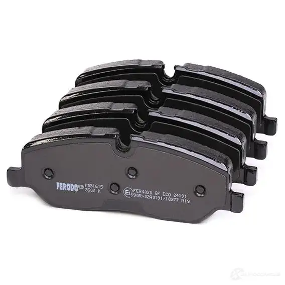 Тормозные колодки дисковые, комплект FERODO FJ5OA FDB1615 24 191 716192 изображение 4