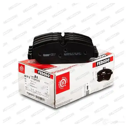 Тормозные колодки дисковые, комплект FERODO FJ5OA FDB1615 24 191 716192 изображение 9