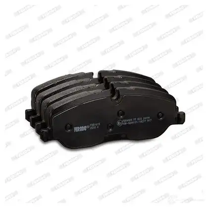 Тормозные колодки дисковые, комплект FERODO FJ5OA FDB1615 24 191 716192 изображение 10