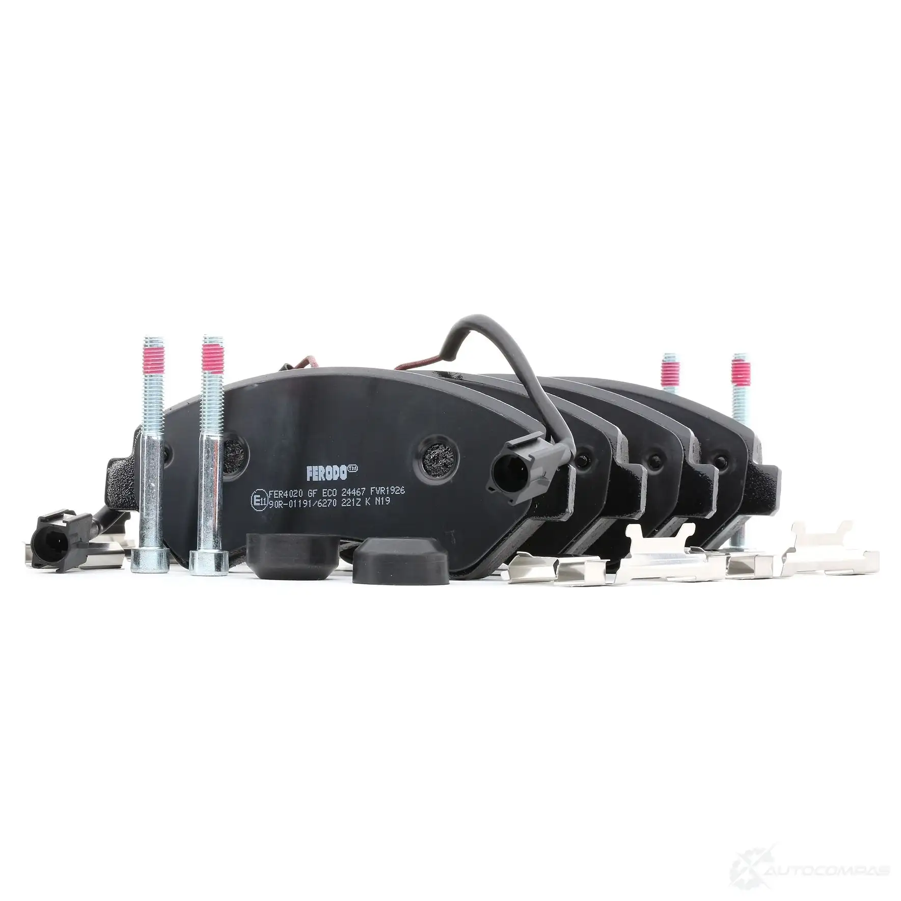 Тормозные колодки дисковые, комплект FERODO 244 67 721678 FVR1926 P4DGN6D - Изображение 1