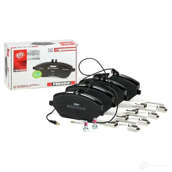 Тормозные колодки дисковые, комплект FERODO 716276 24174 241 33 FDB1726 изображение 1