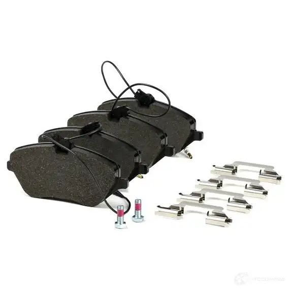 Тормозные колодки дисковые, комплект FERODO 716276 24174 241 33 FDB1726 изображение 3