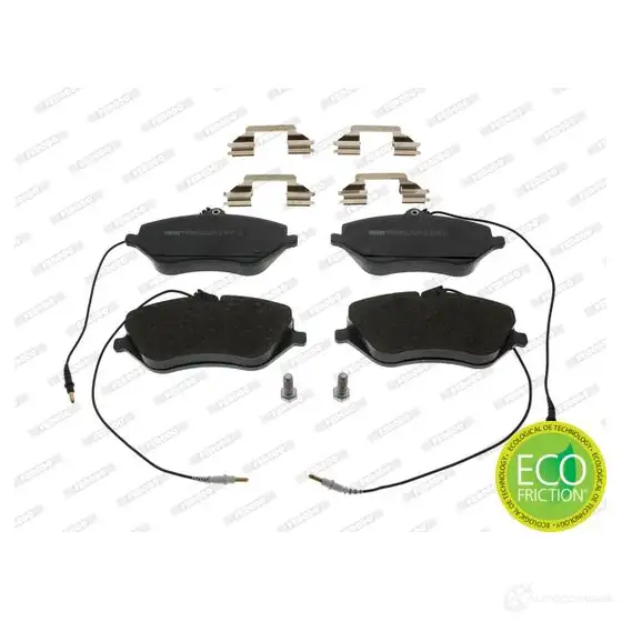 Тормозные колодки дисковые, комплект FERODO 716276 24174 241 33 FDB1726 изображение 4