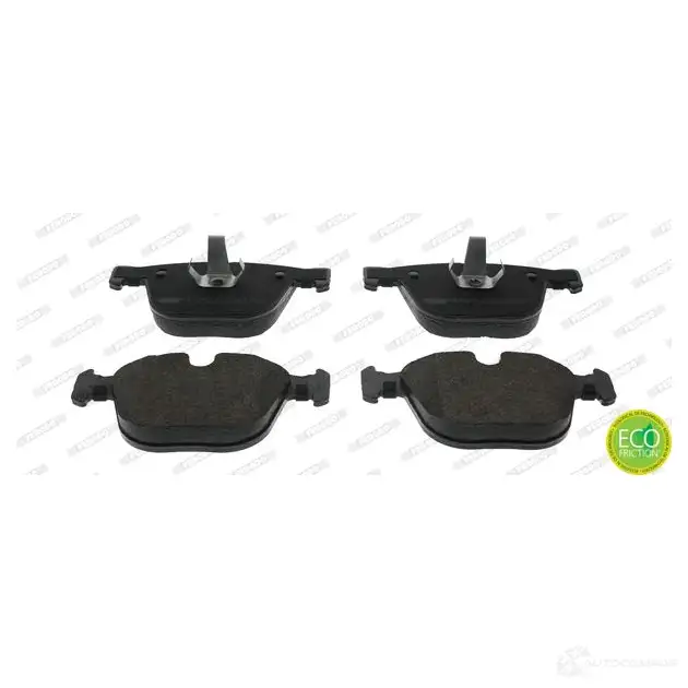 Тормозные колодки дисковые, комплект FERODO FDB1672 716242 23310 2 3309 - Изображение 1
