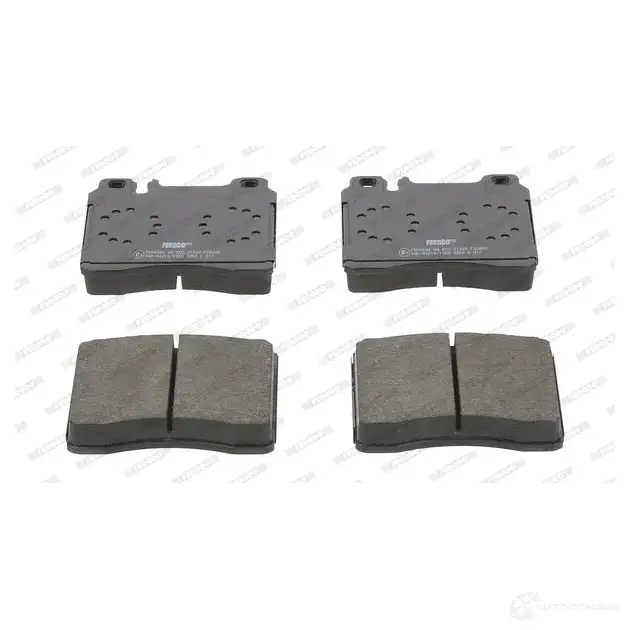 Тормозные колодки дисковые, комплект FERODO 717045 FDB800 2130 3 M1491IM изображение 1