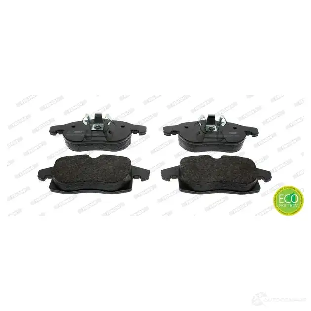 Тормозные колодки дисковые, комплект FERODO 23403 2 3402 716125 FDB1520 изображение 0