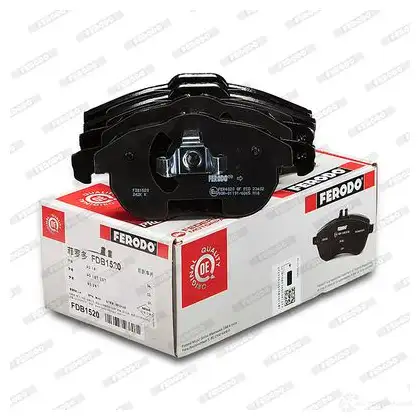 Тормозные колодки дисковые, комплект FERODO 23403 2 3402 716125 FDB1520 изображение 3