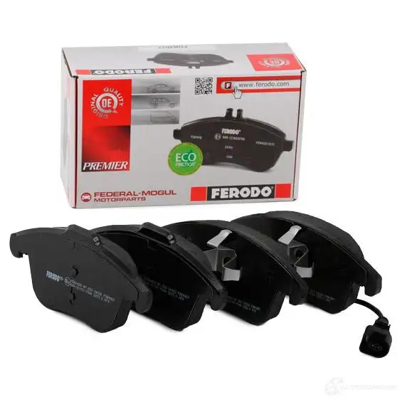 Тормозные колодки дисковые, комплект FERODO 716577 24333 2433 2 FDB4057 изображение 1