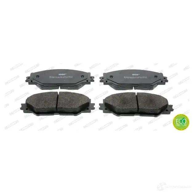 Тормозные колодки дисковые, комплект FERODO FDB4136 716610 7IK7R 24 337 изображение 0