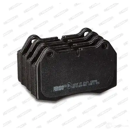 Тормозные колодки дисковые, комплект FERODO 12ZPFP FDB998 2147 1 717176 изображение 4