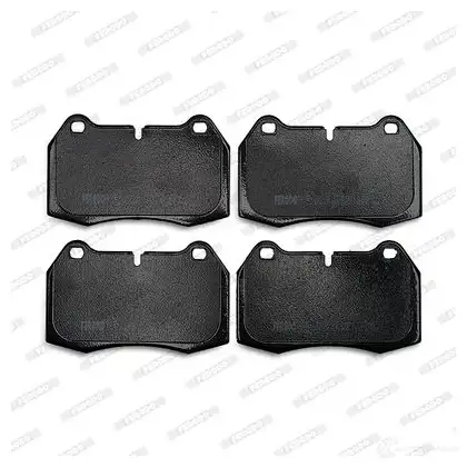 Тормозные колодки дисковые, комплект FERODO 12ZPFP FDB998 2147 1 717176 изображение 5