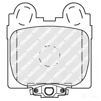 Тормозные колодки дисковые, комплект FERODO FDB1610 716189 2342 9 HNXPB изображение 6