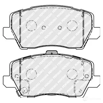 Тормозные колодки дисковые, комплект FERODO I5T0 3 1437944941 FDB5037