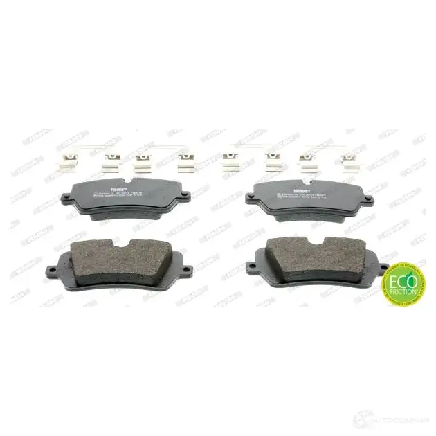 Тормозные колодки дисковые, комплект FERODO 716841 25 720 M470BG3 FDB4678 - Изображение 1