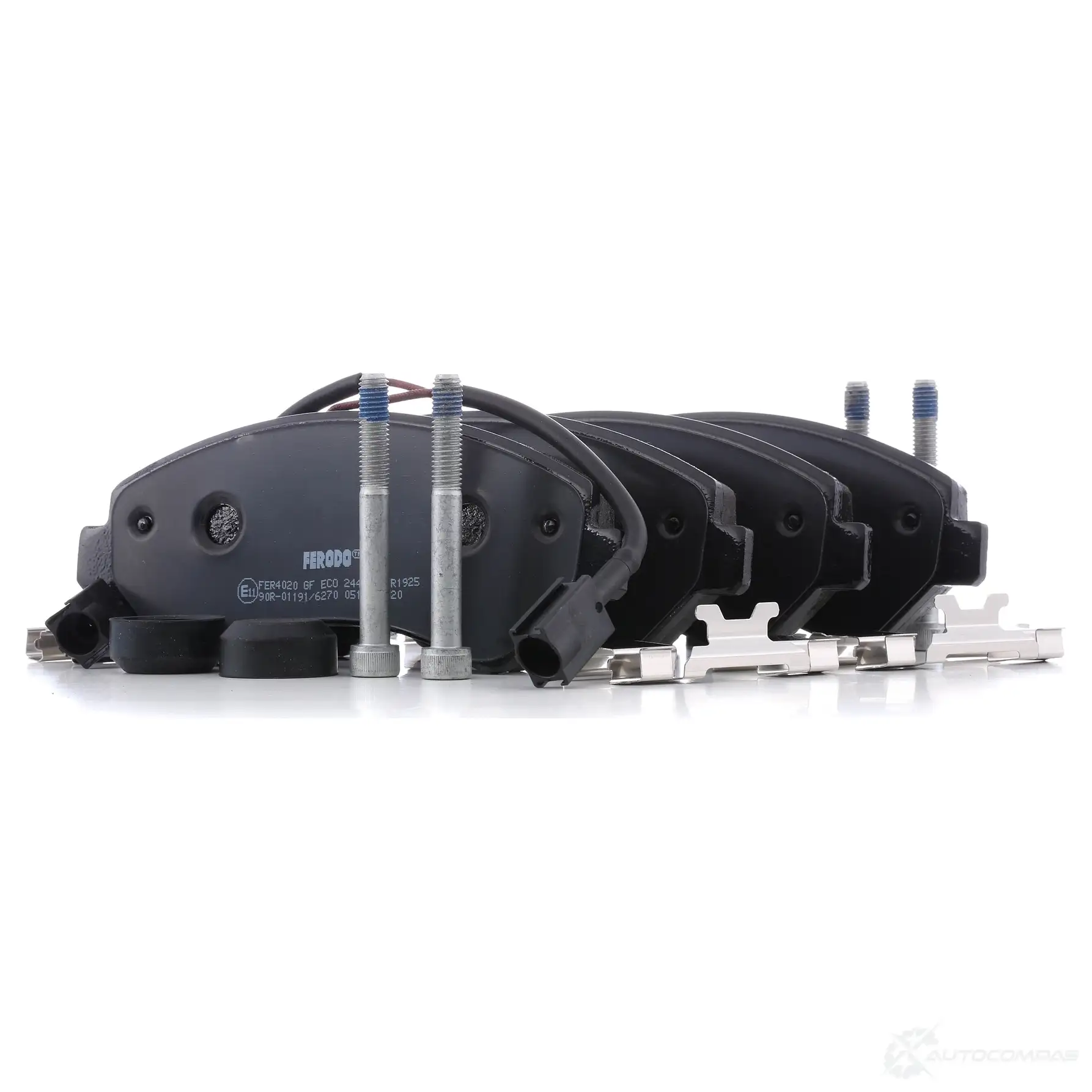 Тормозные колодки дисковые, комплект FERODO FVR1925 721677 IJ8E42 2 4466 - Изображение 1