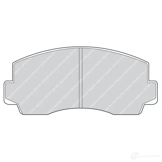 Тормозные колодки дисковые, комплект FERODO K0HCD 2047 6 716259 FDB170