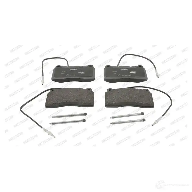 Тормозные колодки дисковые, комплект FERODO 716145 235 75 23576 FDB1545 изображение 1