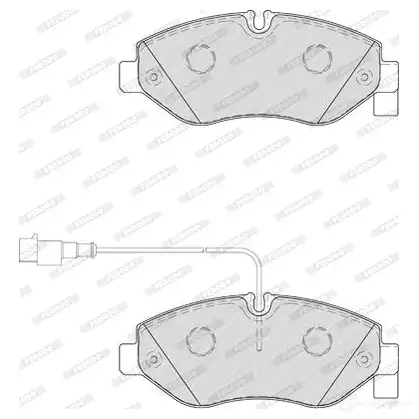 Тормозные колодки дисковые, комплект FERODO V7KWH FVR4053 2923 0 721696 - Изображение 1