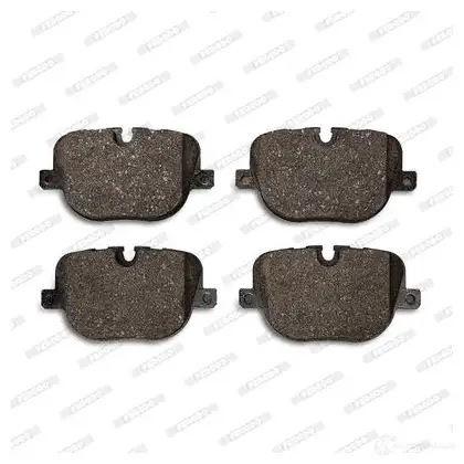 Тормозные колодки дисковые, комплект FERODO BE1B2D 2508 5 716601 FDB4106 изображение 5