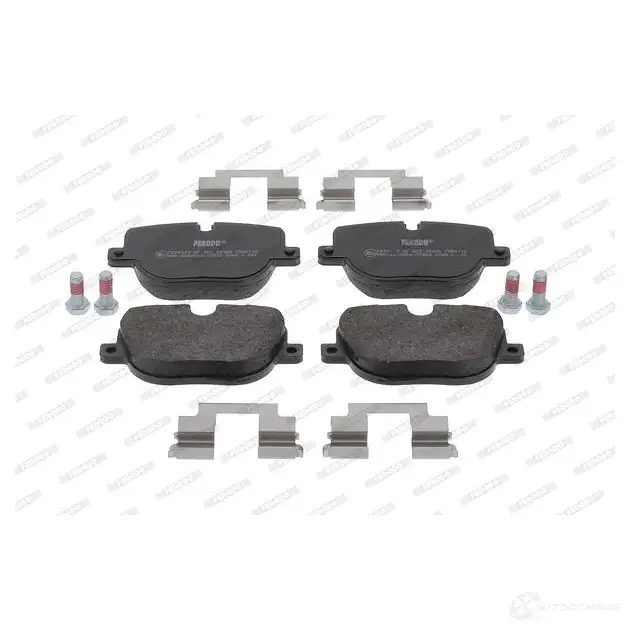 Тормозные колодки дисковые, комплект FERODO BE1B2D 2508 5 716601 FDB4106 изображение 6