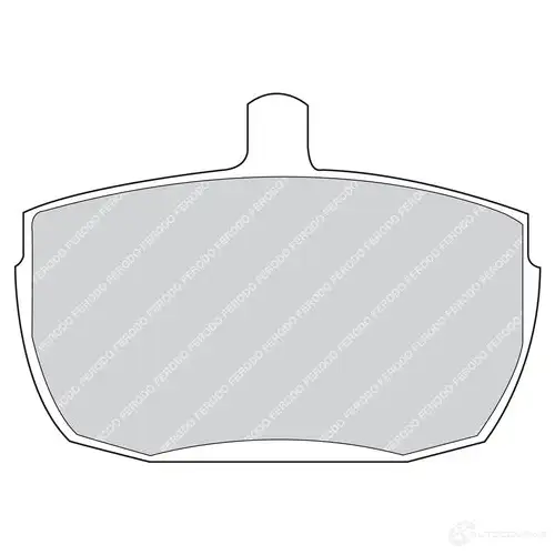Тормозные колодки дисковые, комплект FERODO FDB829 XRISZ 717067 203 59 изображение 0