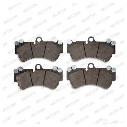 Тормозные колодки дисковые, комплект FERODO YA5WM 2369 2 FDB1625 716199 изображение 6