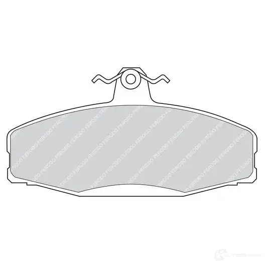 Тормозные колодки дисковые, комплект FERODO 716945 216 62 FDB610B FDB610