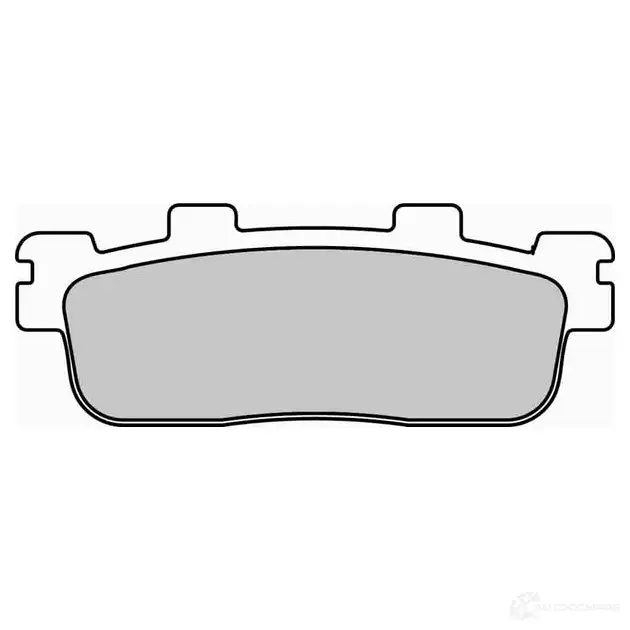 Тормозные колодки дисковые, комплект FERODO U I6TI 4044197836635 FDB2248EF 4403580