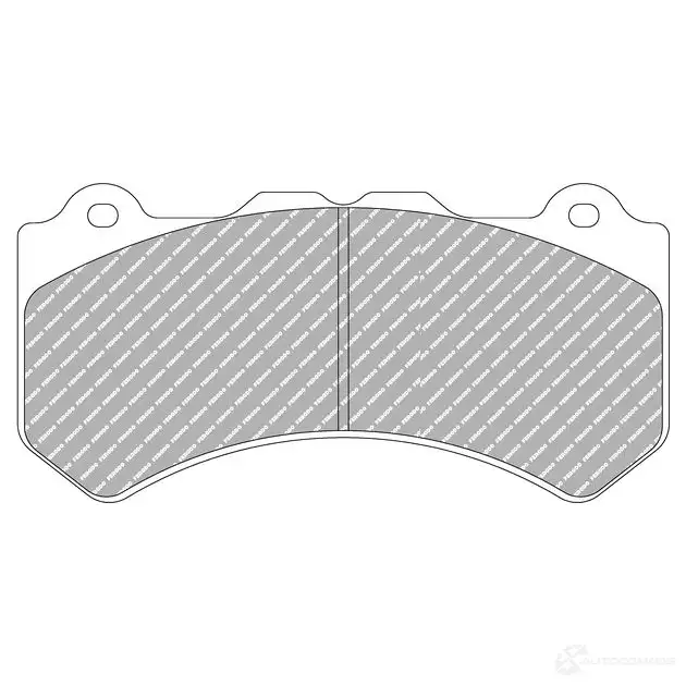 Тормозные колодки дисковые, комплект FERODO CVTQ QGG 4403808 4044197755059 FRP3133W