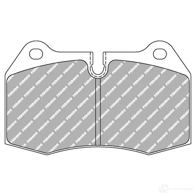 Тормозные колодки дисковые, комплект FERODO 4403676 FDS1561 M 92NM 5016687347678