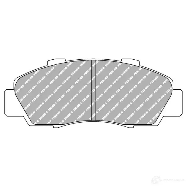 Тормозные колодки дисковые, комплект FERODO 4403479 5016687109672 0Y11 57Y FCP905R