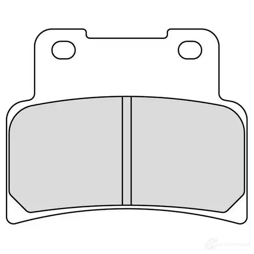 Тормозные колодки дисковые, комплект FERODO 4403574 4044197570515 FDB2216CP1 MWH HW1