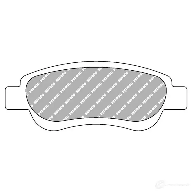 Тормозные колодки дисковые, комплект FERODO FCP1790H SGV5 UW 4403213 4044197672219