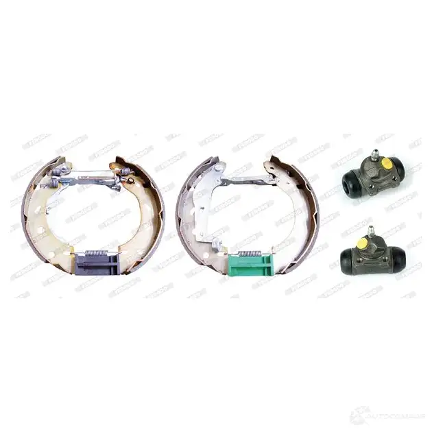 Тормозные колодки FERODO WLQHLSR 720930 FSB 614 FMK409 изображение 0