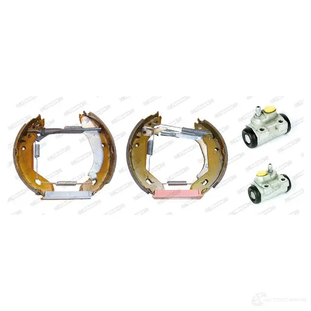 Тормозные колодки FERODO FSB2 25 FMK180 720853 9NTMTT изображение 0