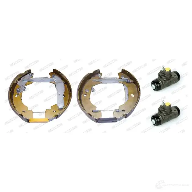 Тормозные колодки FERODO 721014 37H3B1 FMK598 FSB33 2