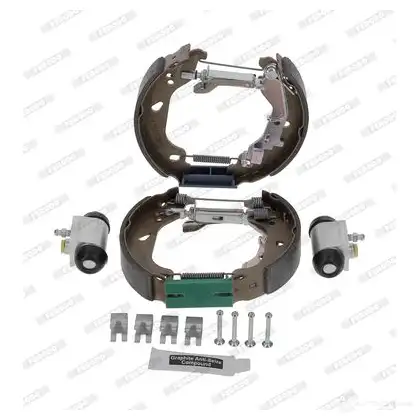 Тормозные колодки FERODO FSB60 3 FMK591 721008 A6U9UD изображение 0
