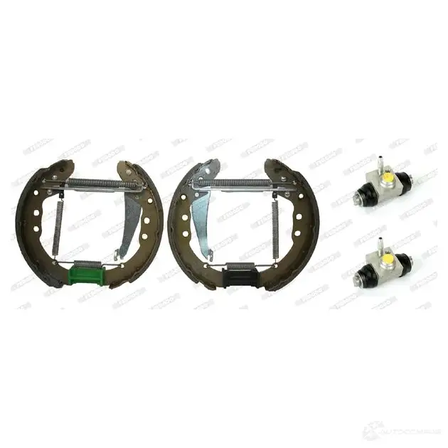 Тормозные колодки FERODO F SB273 97JAG 721000 FMK583 изображение 0
