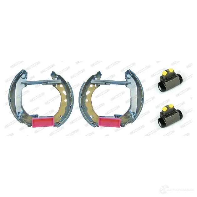 Тормозные колодки FERODO 720854 FS B297 FMK181 QYBYK3T