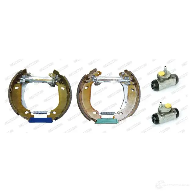 Тормозные колодки FERODO 720841 JJG4DL FMK161 FSB2 43