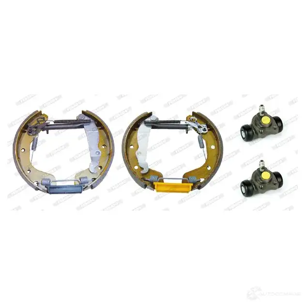 Тормозные колодки FERODO G FNBF2L 720856 FMK184 5016687408195