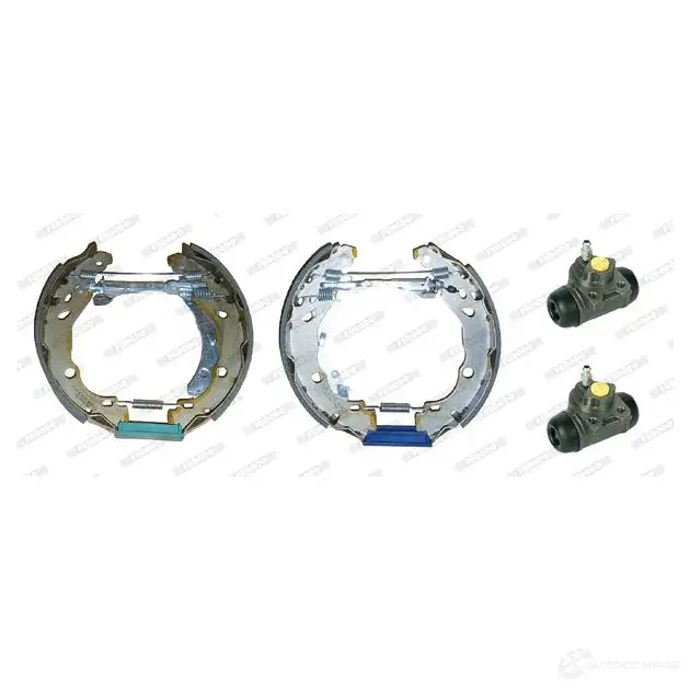 Тормозные колодки FERODO FMK618 YVCGLU1 FMK61 8 1193647065