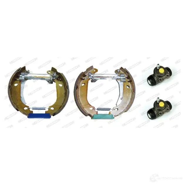 Тормозные колодки FERODO 5CTBLX FMK358 FSB24 3 720925 изображение 0