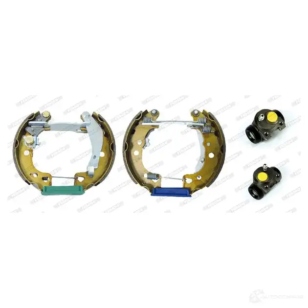 Тормозные колодки FERODO 3D6PR F SB232 FMK171 720849 изображение 1