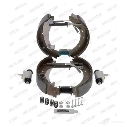 Тормозные колодки FERODO F SB513 720969 FMK459 QKEGFIX - Изображение 1