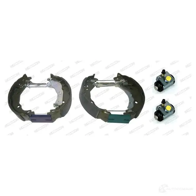 Тормозные колодки FERODO J1BCQLK 721024 FMK6 08 FMK608