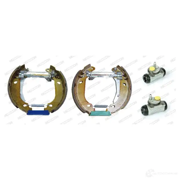 Тормозные колодки FERODO 720860 Z1PVY FMK188 FSB24 3 изображение 1