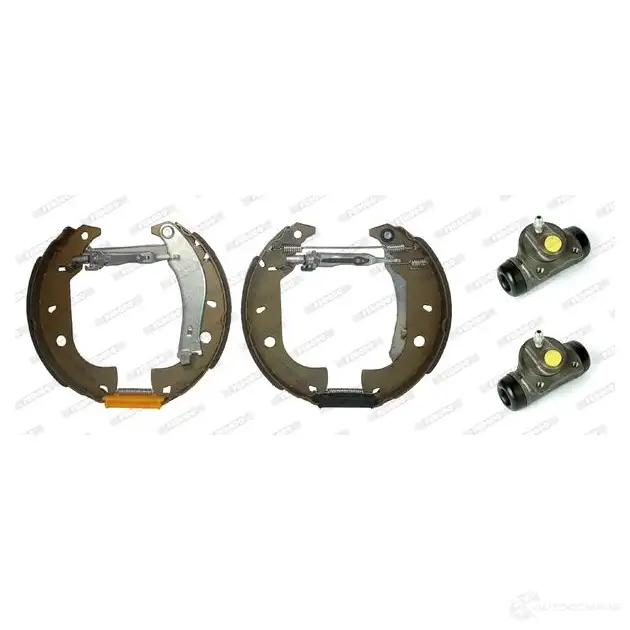Тормозные колодки FERODO 720903 FMK281 DI1X4E FSB30 7 изображение 0