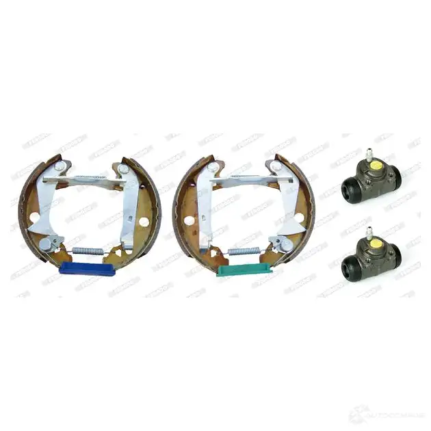 Тормозные колодки FERODO FSB7 2 FMK016 ZFQ4PJL 720804