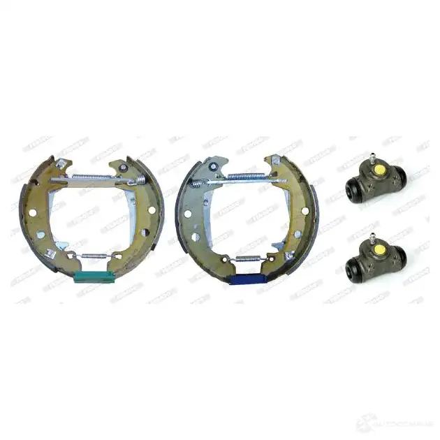 Тормозные колодки FERODO EBE365A FMK094 FS B333 720821 изображение 0